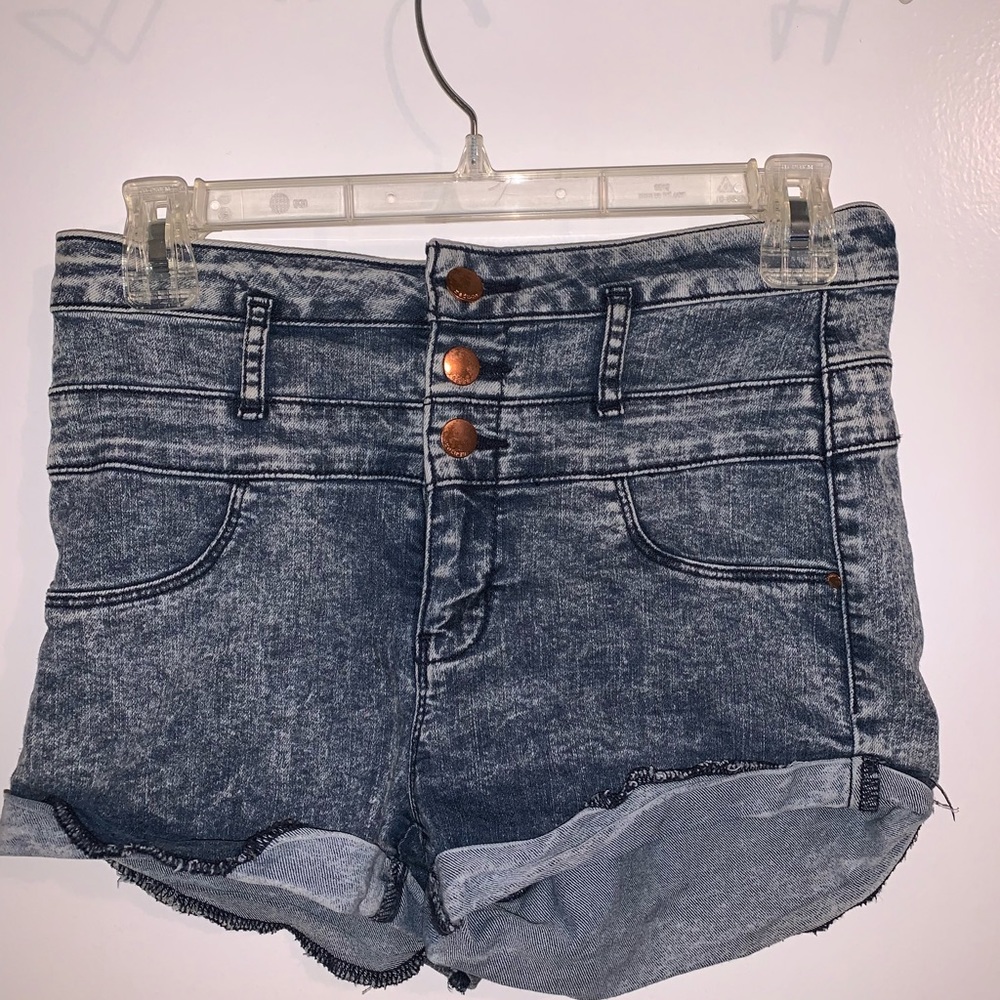 High waisted shorts